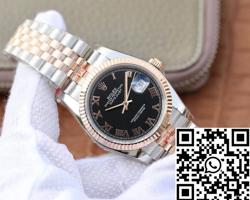 36MM Rolex 116231 Gold Rose Datejust GM Factory 0127